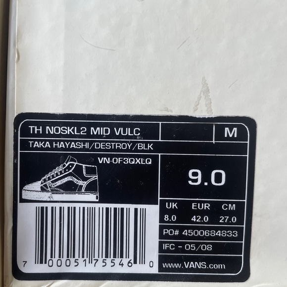 Vans Taka Hayashi Sneakers - Picture 3 of 8